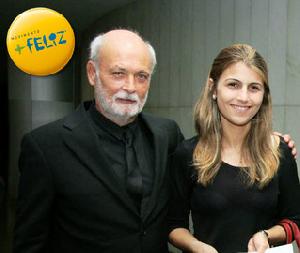 Mauro Motoryn com a deputada Manuela